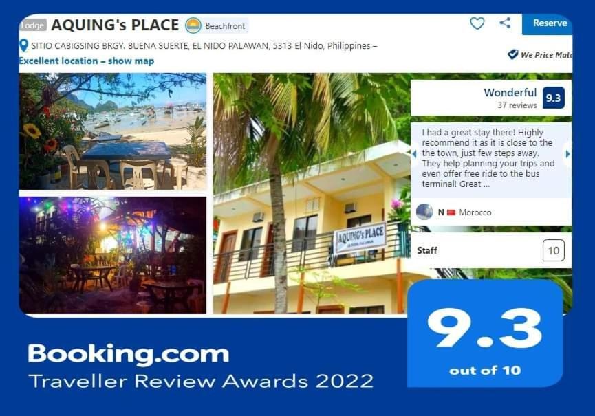 Aquing'S Place إل نيدو المظهر الخارجي الصورة